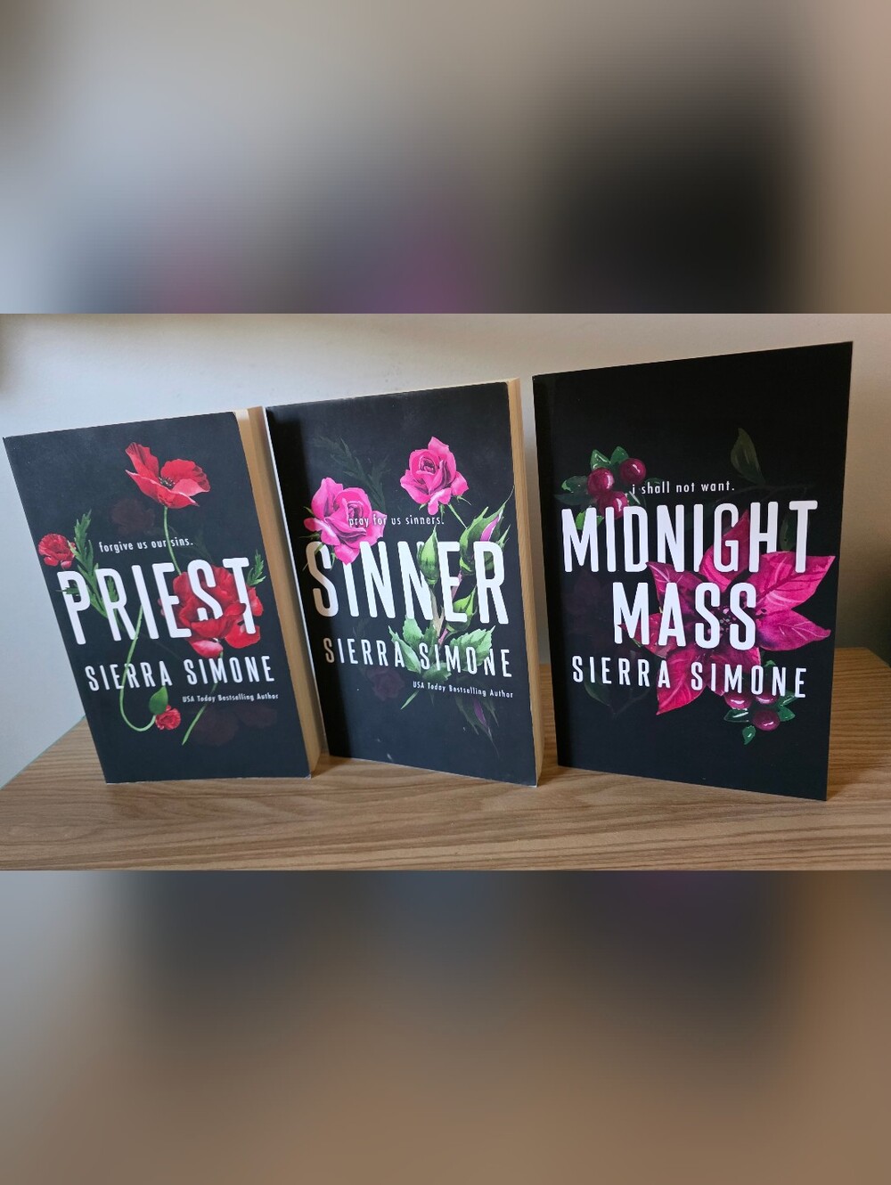 Sierra Simone Priest Series Paperback Bundle - (Priest, Sinner, Midnight Mass)